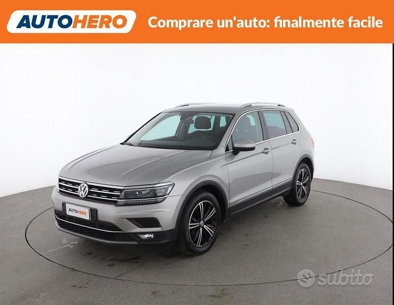 Usata VW Tiguan Advance 150 CV (110 kW) 2018 Grigio SUV