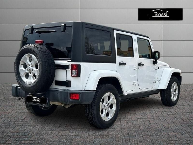 Usata Jeep Wrangler Sahara 200 CV (147 kW) 2016 Bianco SUV