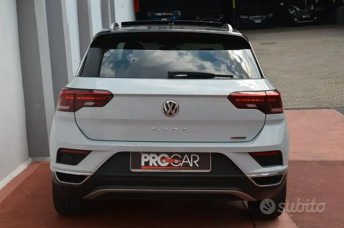 Usata VW T-Roc Edition 190 CV (139 kW) 2018 Bianco SUV