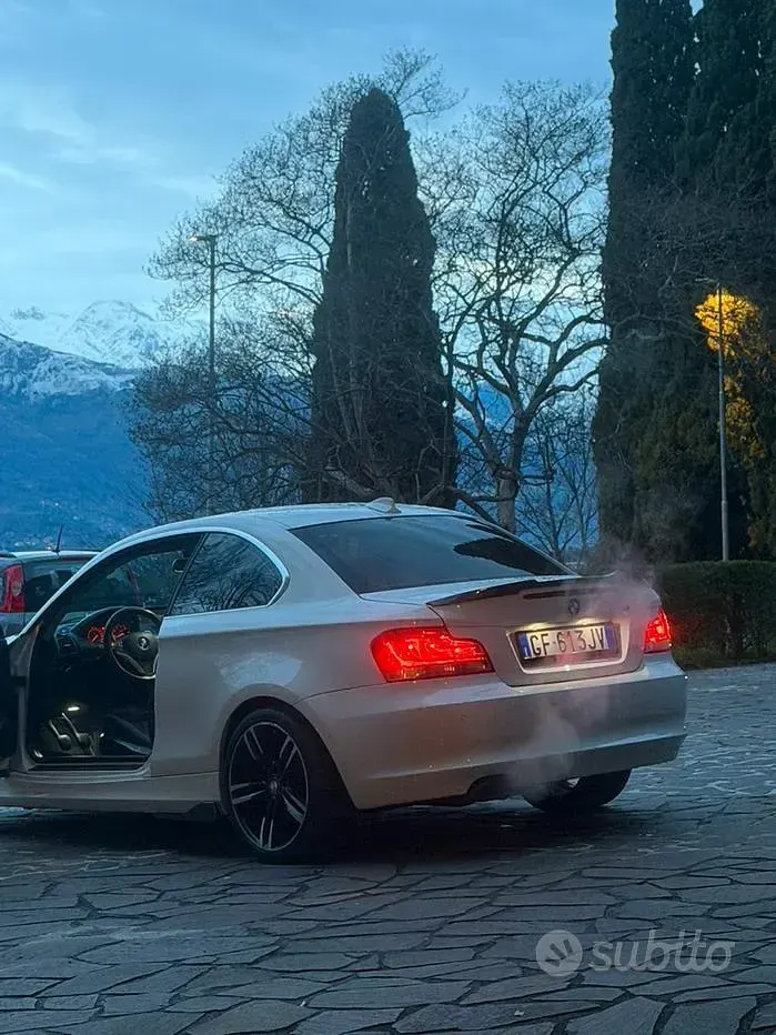 Usata BMW 125 Coupé 218 CV (160 kW) 2012 Bianco Coupé