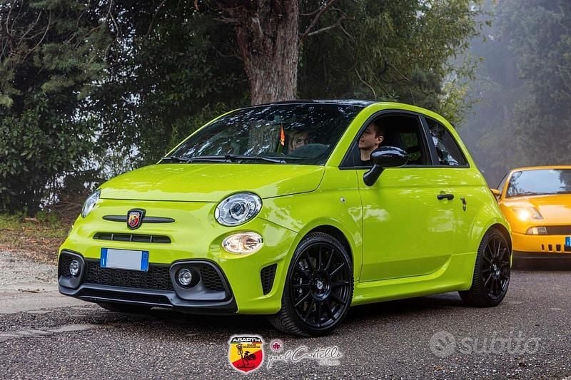 Usata Abarth 595 Competizione 179 CV (131 kW) 2020 Verde Utilitaria