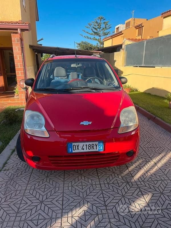 Usata Chevrolet Matiz 2007 Rosso Utilitaria