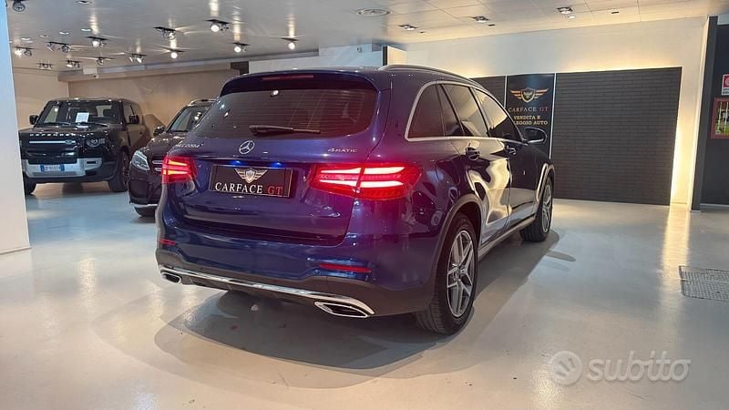 Usata Mercedes GLC220 170 CV (125 kW) 2019 Blu SUV