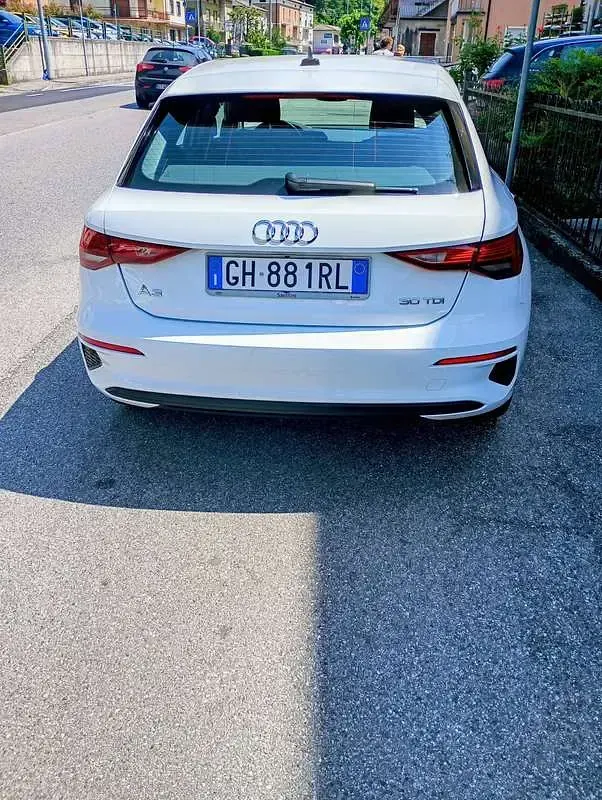 Usata Audi A3 116 CV (85 kW) 2022 Bianco Berlina