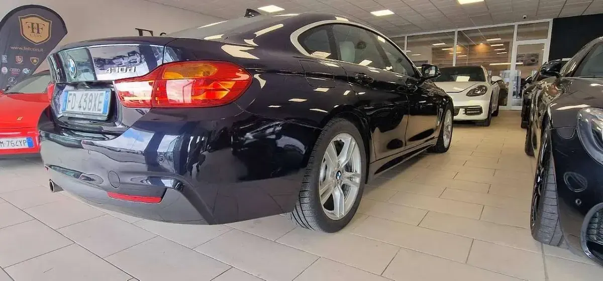 Usata BMW 430 Gran Coupé M Sport 258 CV (189 kW) 2016 Carbon swartz Coupé