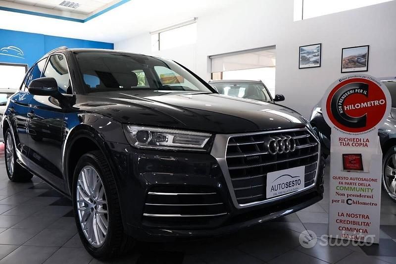 Usata Audi Q5 S-line plus 163 CV (119 kW) 2019 Grigio manhattan SUV