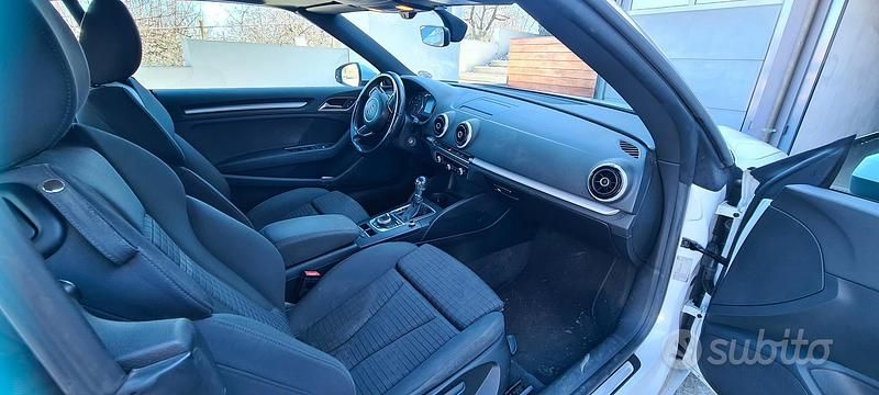 Usata Audi A3 Cabriolet 2016 Bianco Cabrio