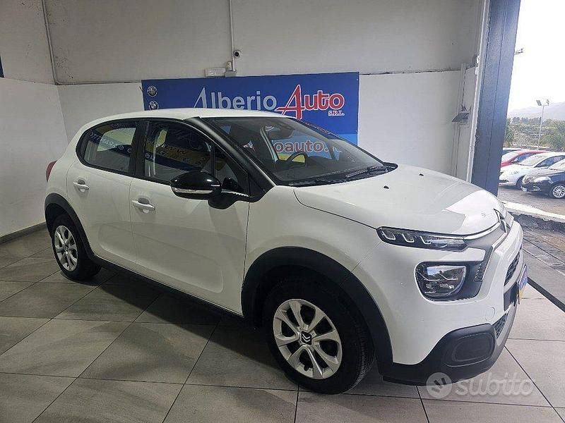 Usata Citroën C3 Shine 102 CV (75 kW) 2022 Bianco Utilitaria