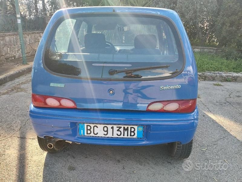 Usata Fiat 600 1999 Blu Berlina