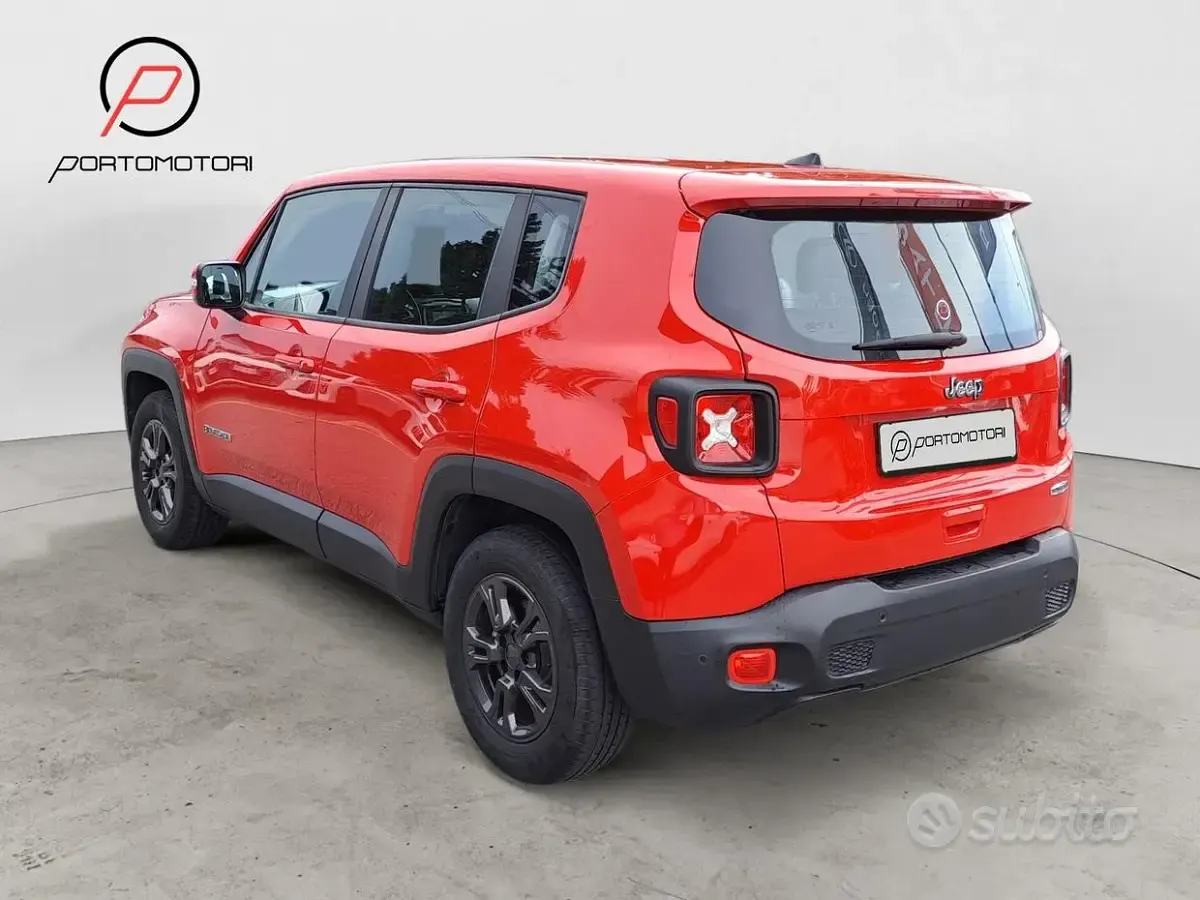 Usata Jeep Renegade Longitude 120 CV (88 kW) 2020 Rosso SUV