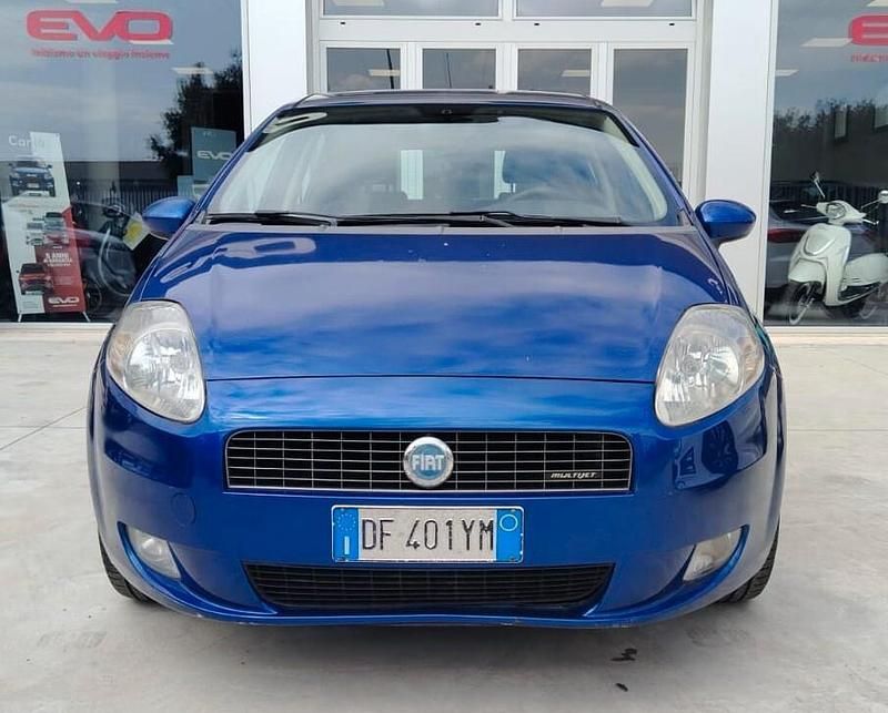 Usata Fiat Grande Punto 90 CV (66 kW) 2006 Blu Utilitaria