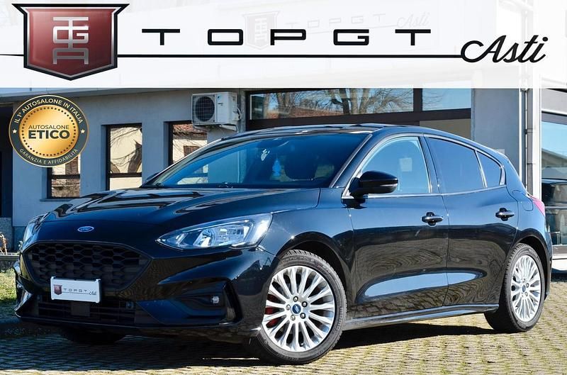 Usata Ford Focus ST-Line X 155 CV (114 kW) 2021 Nero Berlina