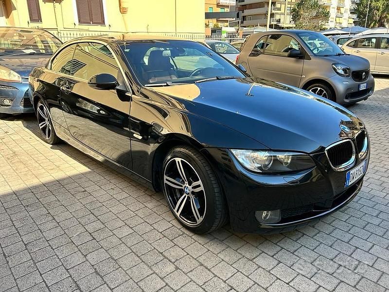 Usata BMW 320 Cabriolet M Sport 177 CV (130 kW) 2009 Nero Cabrio