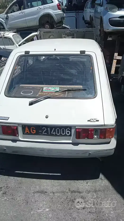Usata Fiat 127 45 CV (33 kW) 1985 Rosso Berlina