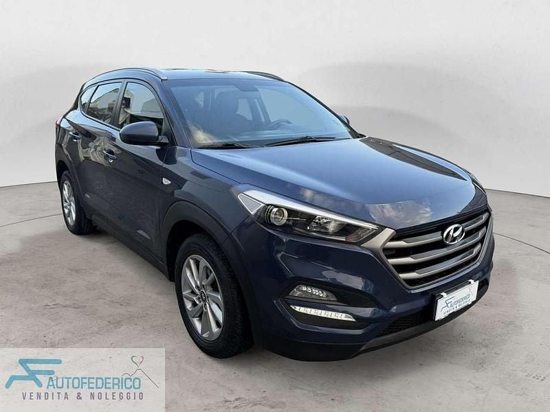 Usata Hyundai Tucson 116 CV (85 kW) 2018 Blu/azzurro SUV