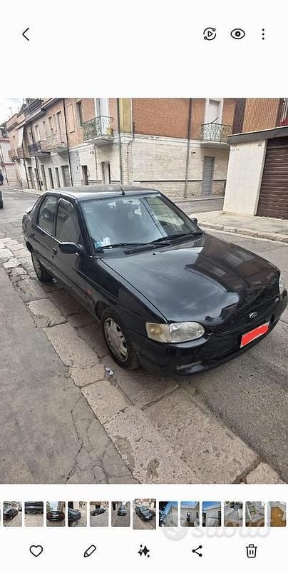 Usata Ford Escort 90 CV (66 kW) 1997 Nero Berlina