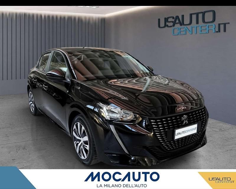 Usata Peugeot 208 Active 102 CV (75 kW) 2020 Nero Utilitaria