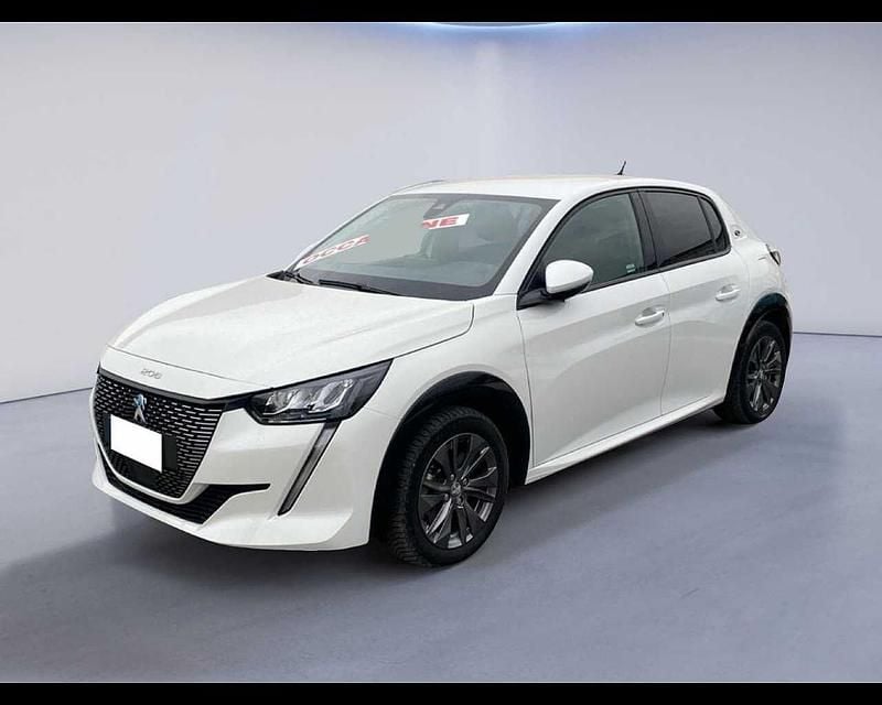 Bianco Usata 2021 Peugeot e-208 Allure Utilitaria | 15.300 € (Buon prezzo) - Immagine 1/4