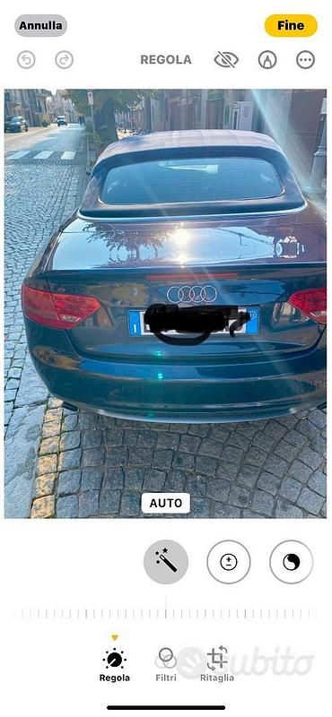 Blu Usata 2011 Audi A5 Cabriolet S-Line Cabrio | 8000 € - Immagine 1/4