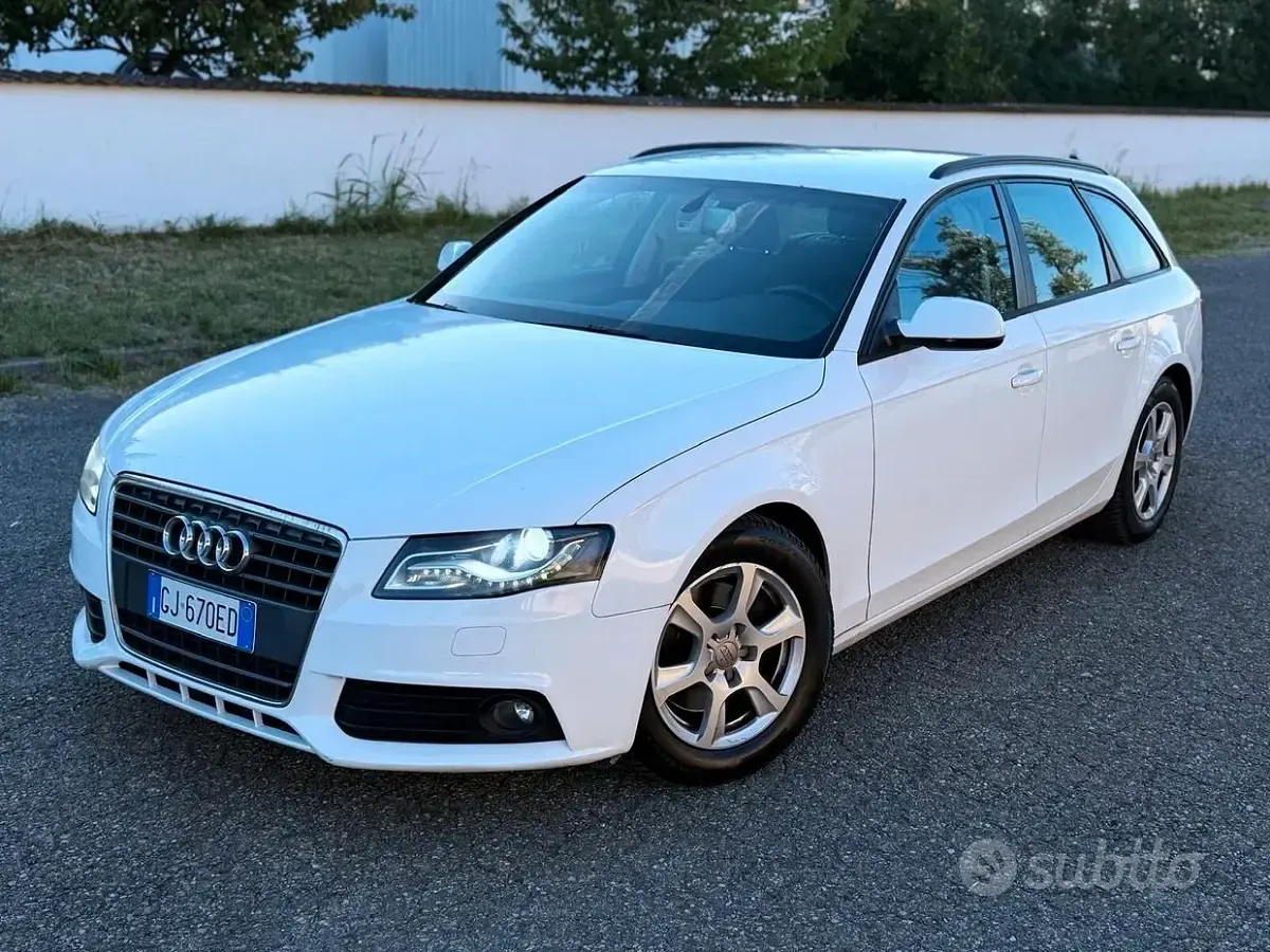 Usata Audi A4 Ambiente 136 CV (100 kW) 2011 Bianco Station wagon
