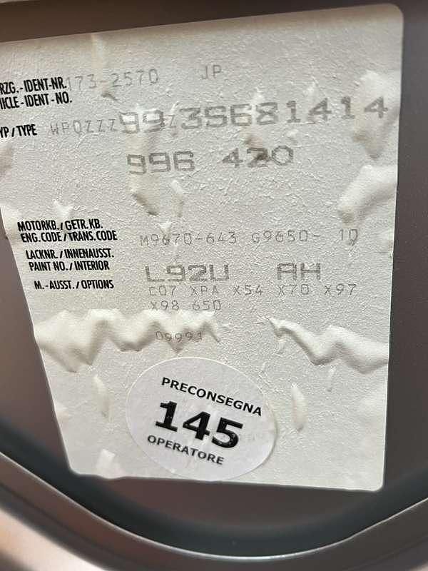 Usata Porsche 996 420 CV (308 kW) 2002 Coupé