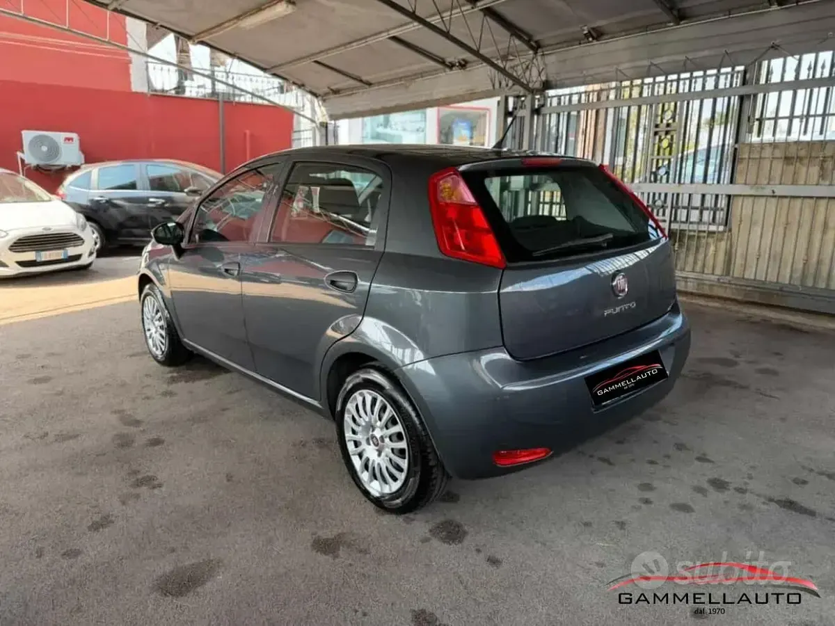 Usata Fiat Punto Lounge 69 CV (50 kW) 2016 Grigio Utilitaria