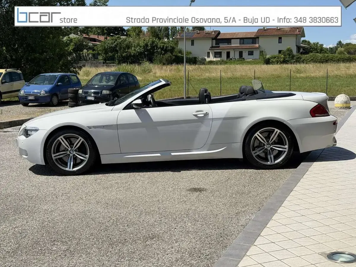 Usata BMW M6 Cabriolet 507 CV (372 kW) 2008 Bianco Cabrio