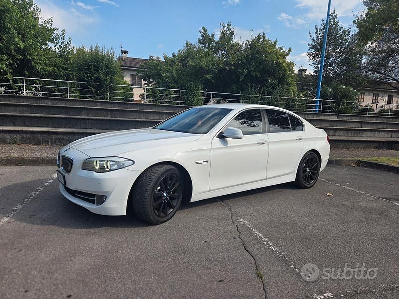 Usata BMW 530 M Sport 258 CV (189 kW) 2013 Bianco Berlina