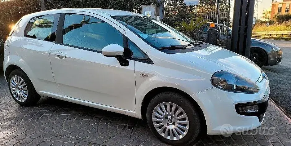 Usata Fiat Punto Evo Dynamic 77 CV (56 kW) 2010 Bianco Utilitaria