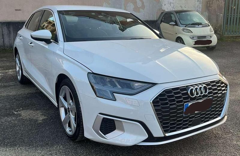 Usata Audi A3 Ambiente 150 CV (110 kW) 2021 Bianco Berlina
