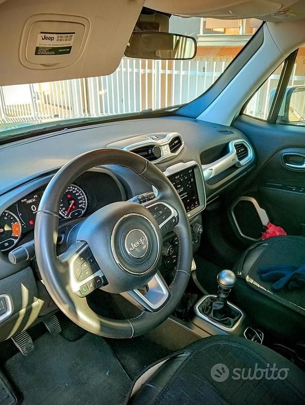 Usata Jeep Renegade 120 CV (88 kW) 2019 Bianco SUV