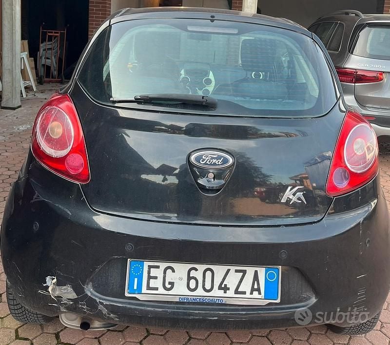 Usata Ford Ka 2012 Nero Utilitaria