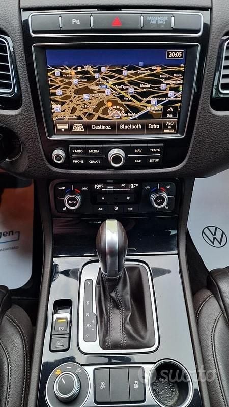 Usata VW Touareg 204 CV (150 kW) 2017 Nero SUV