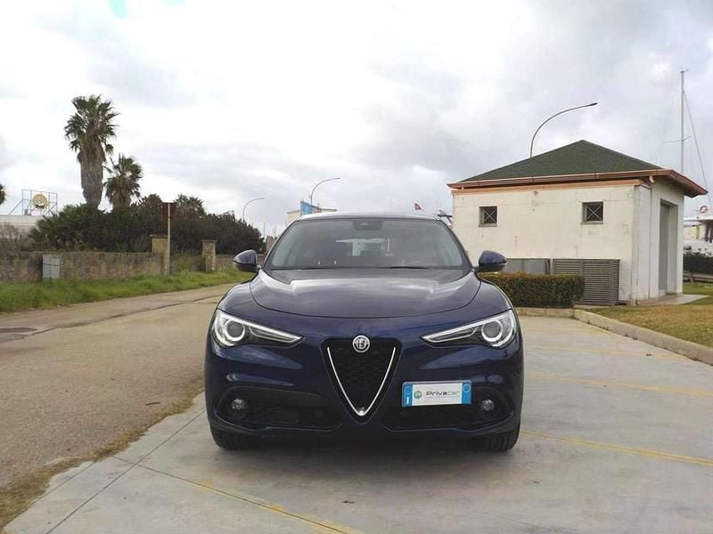 Usata Alfa Romeo Stelvio Business 190 CV (139 kW) 2020 Blu SUV