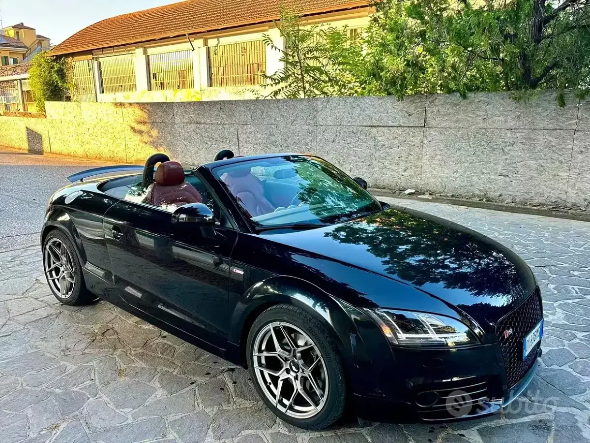 Usata Audi TT Roadster S-Line 200 CV (147 kW) 2009 Nero Cabrio