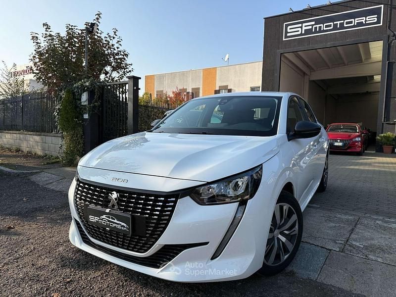 Usata Peugeot 208 Allure 101 CV (74 kW) 2021 Bianco Utilitaria