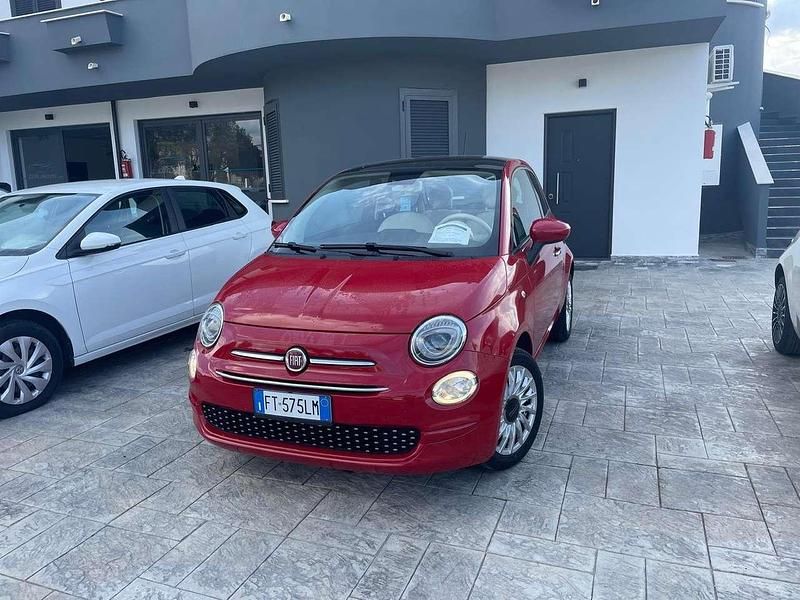 Usata Fiat 500 Lounge 69 CV (50 kW) 2018 Rosso Utilitaria