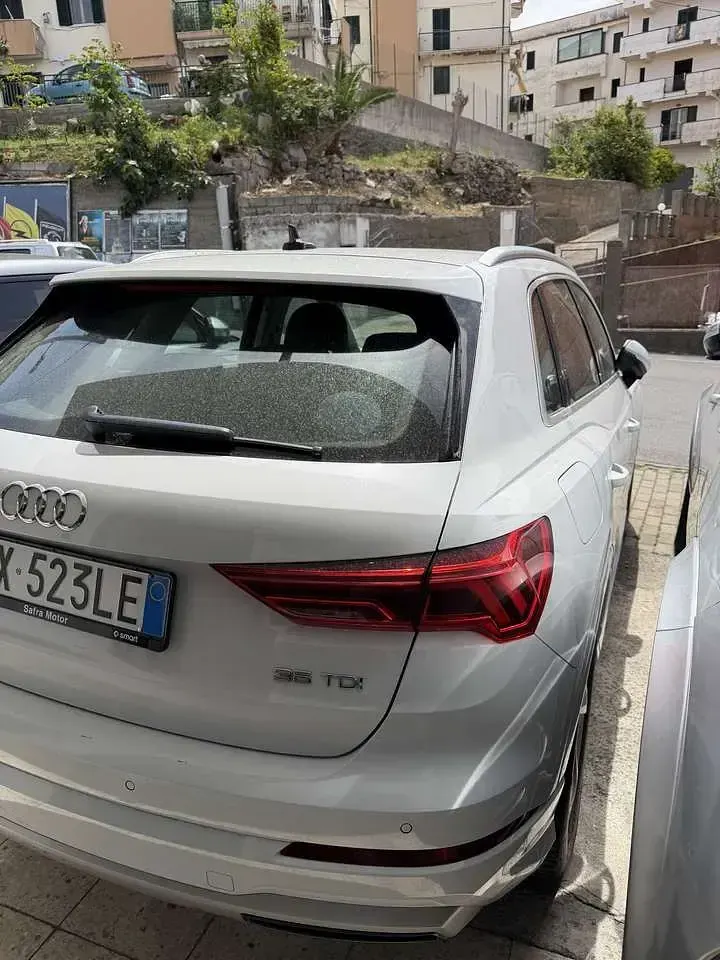 Usata Audi Q3 Advanced 150 CV (110 kW) 2019 Bianco SUV