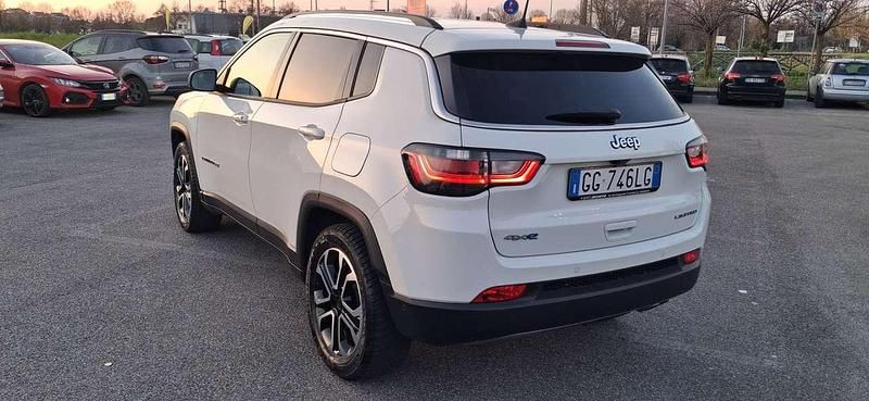 Usata Jeep Compass Limited 190 CV (139 kW) 2021 Bianco SUV