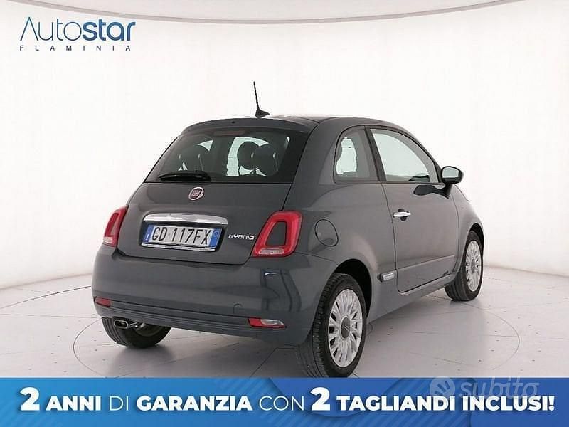 Usata Fiat 500 Lounge 70 CV (51 kW) 2020 Grigio Berlina