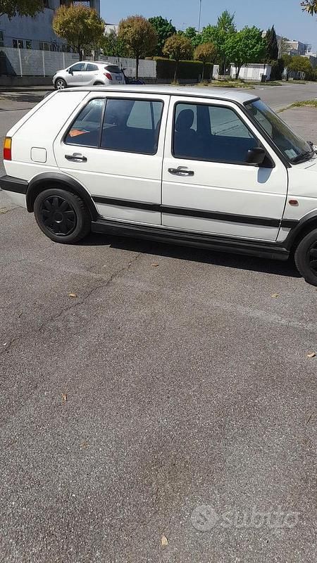 Usata VW Golf II 1990 Bianco Utilitaria