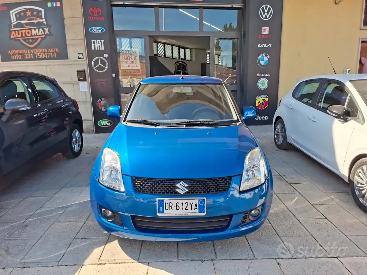 Usata Suzuki Swift GL 92 CV (67 kW) 2008 Blu Utilitaria