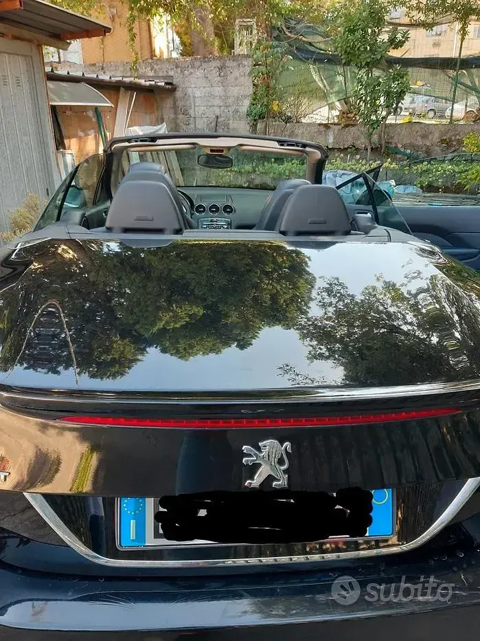 Usata Peugeot 308 CC 136 CV (100 kW) 2010 Nero Cabrio