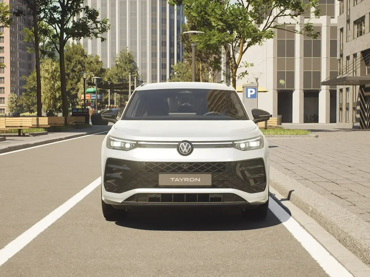 Nuova VW Tayron R-line Plus 150 CV (110 kW) 2026 Dolomite silver metallizzato SUV