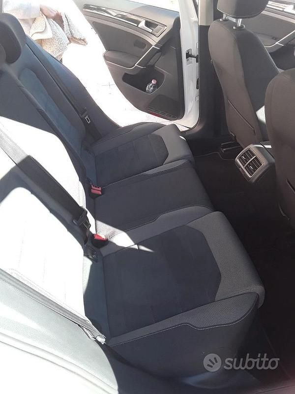 Usata VW Golf VII 115 CV (84 kW) 2019 Bianco Berlina