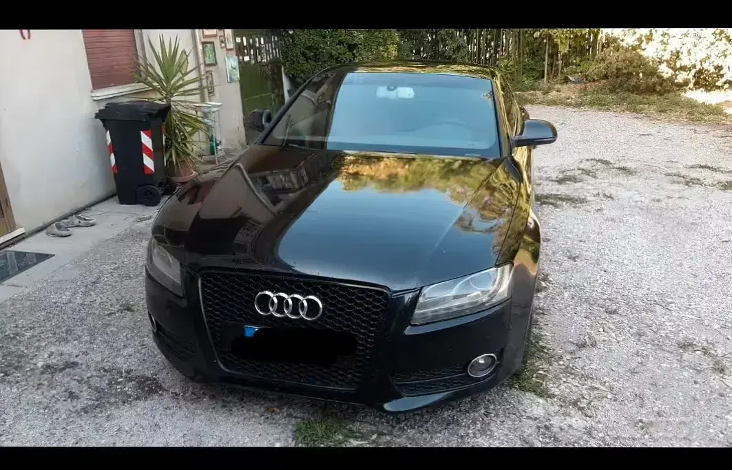 Usata Audi A5 S-Line 190 CV (139 kW) 2007 Nero Coupé