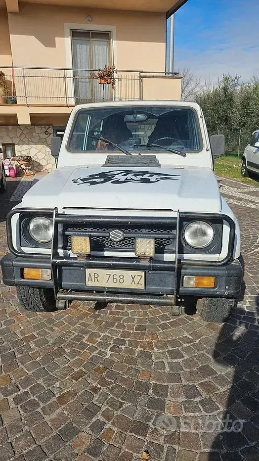 Usata Suzuki Samurai 69 CV (50 kW) 1998 Bianco SUV