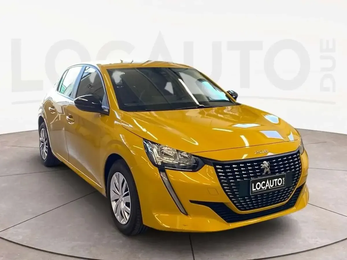 Usata Peugeot 208 Active 75 CV (55 kW) 2023 Giallo Utilitaria