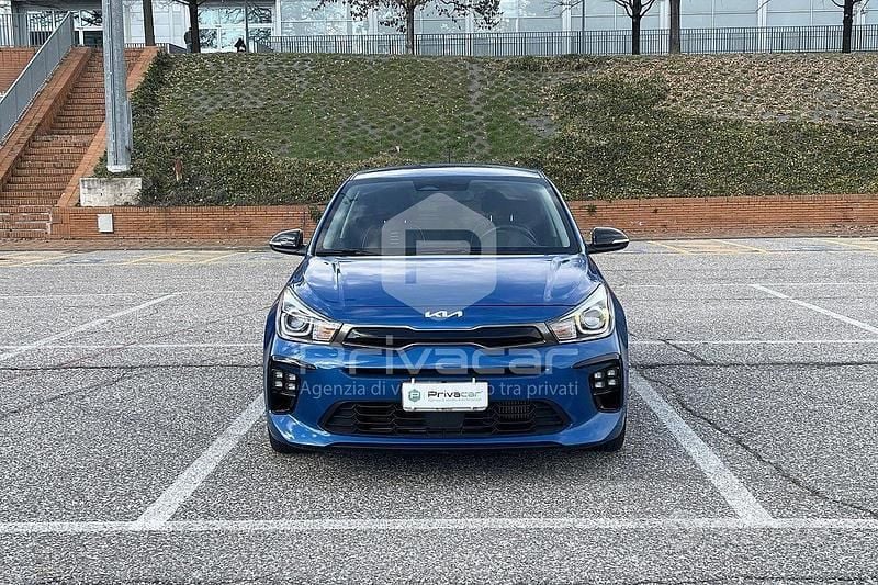 Usata Kia Rio GT-Line 100 CV (73 kW) 2023 Blu Utilitaria