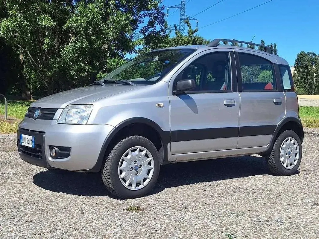 Usata Fiat Panda 4x4 Climbing 60 CV (44 kW) 2006 Argento Utilitaria